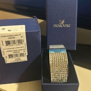 Swarovski bangle.